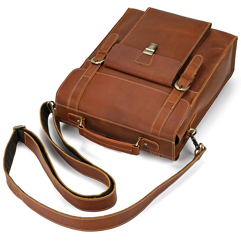 Girona Leather Convertible Backpack
