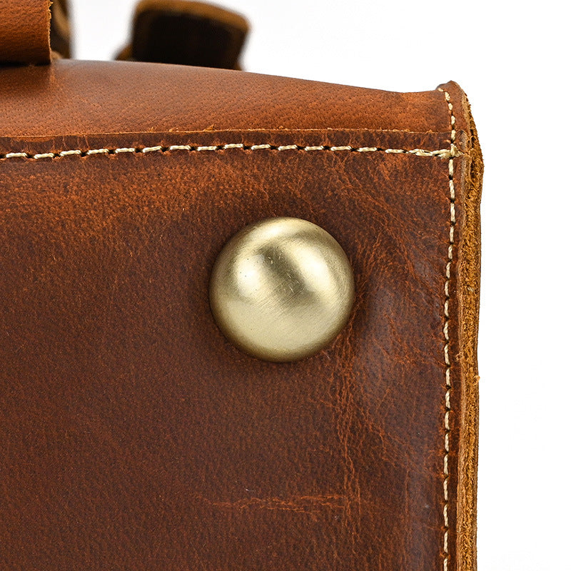 Girona Leather Convertible Backpack