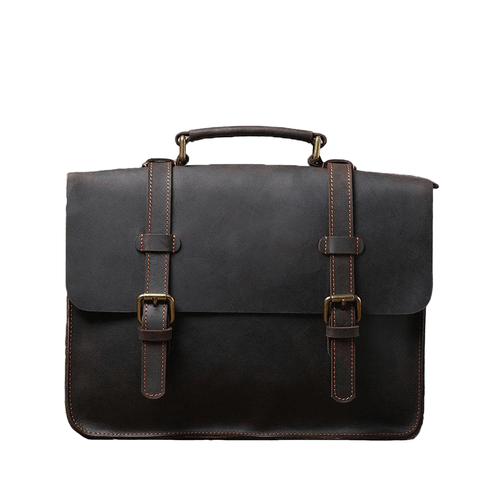Namur Leather Courier Bag
