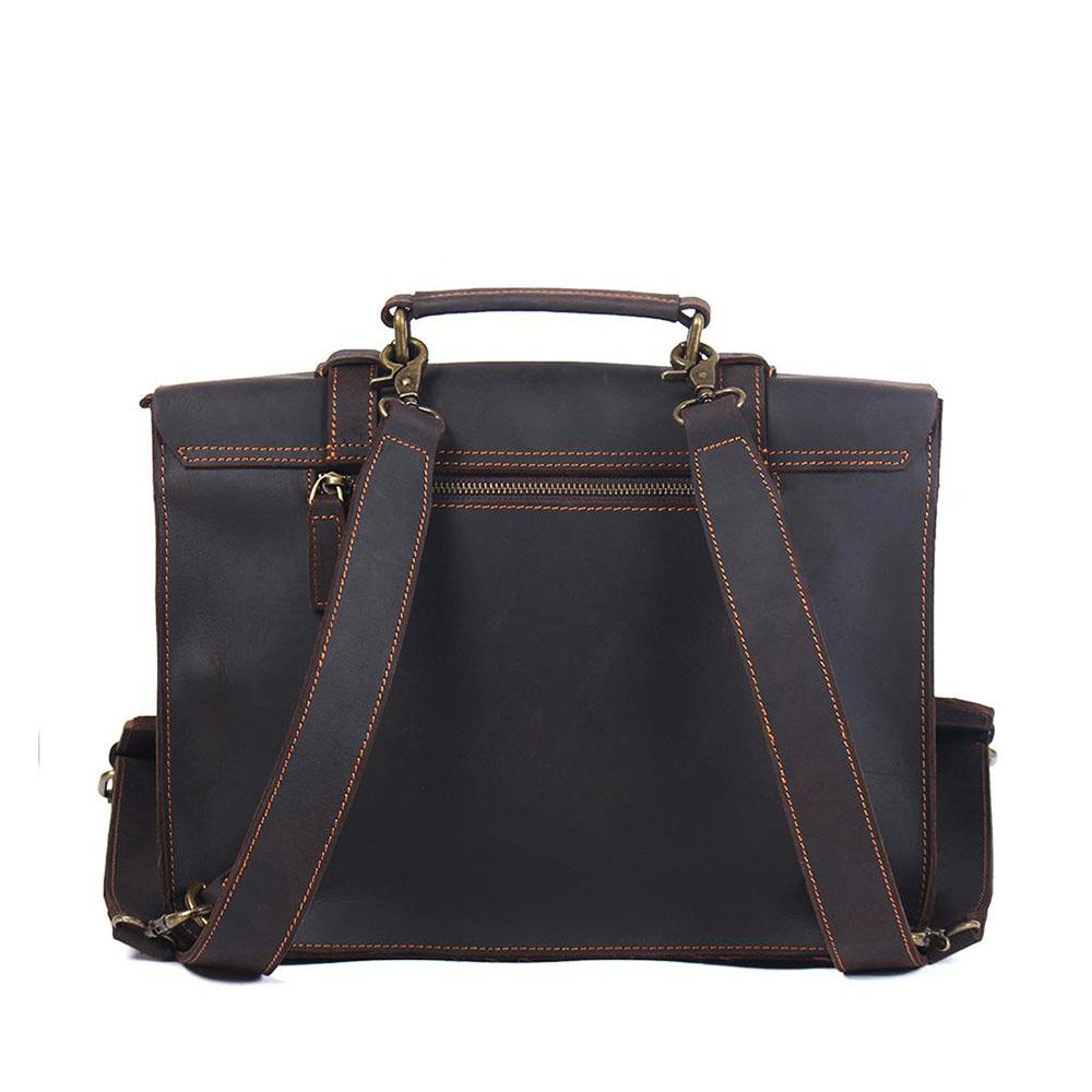 Namur Leather Courier Bag