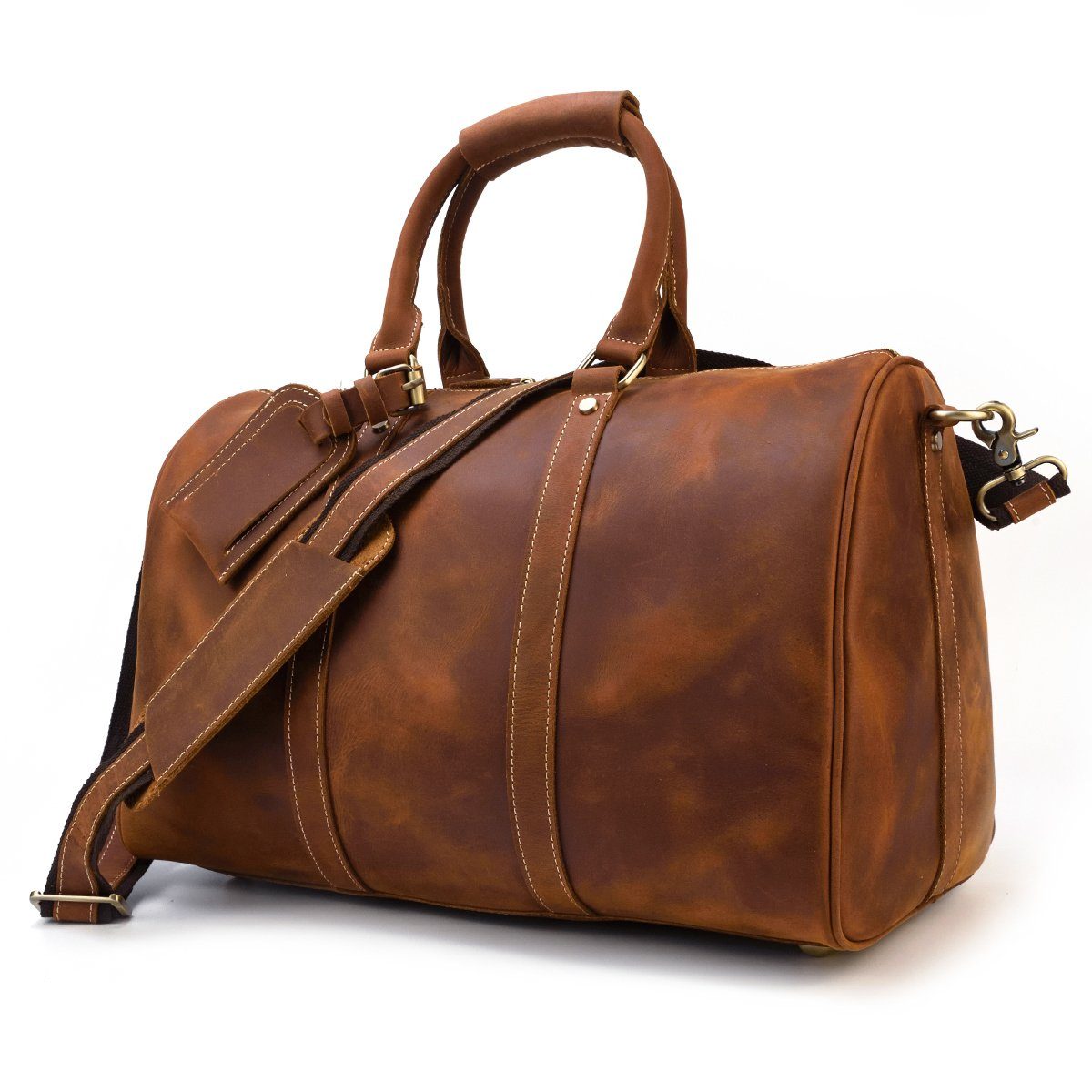 Leuven Leather Duffle Bag