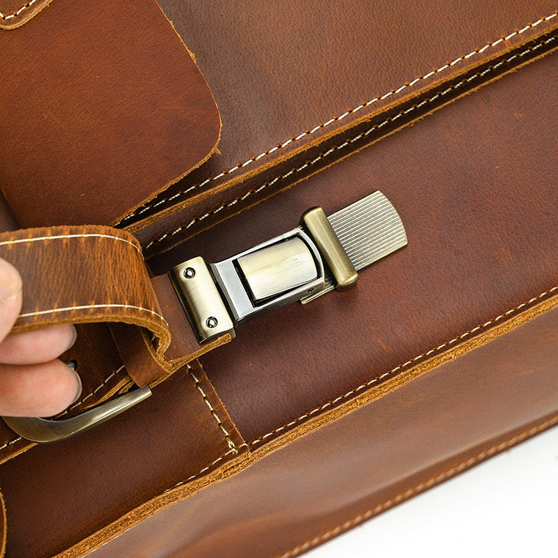 Girona Leather Convertible Backpack