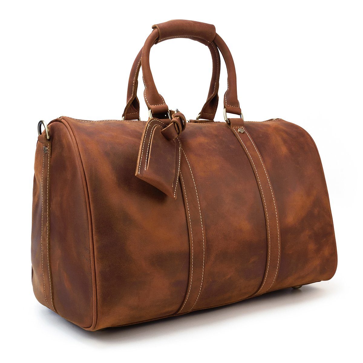 Leuven Leather Duffle Bag